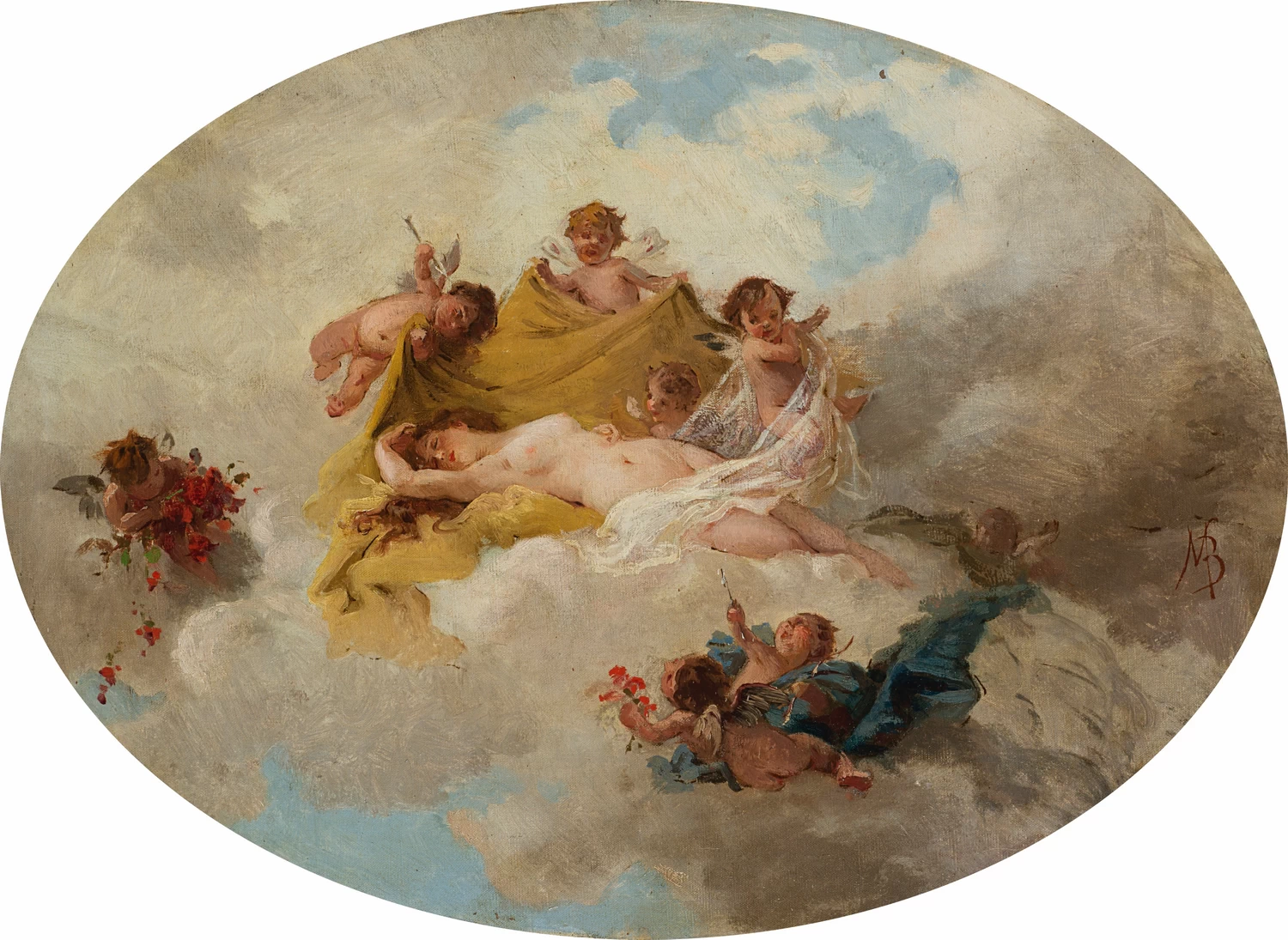 Scena allegorica